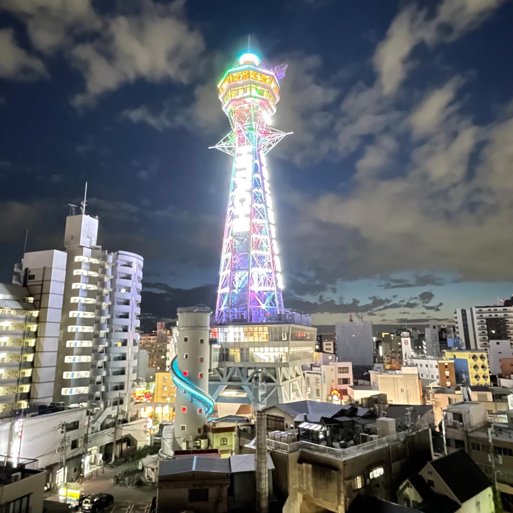 Hotel Aaron通天東 โอซาก้า ภายนอก รูปภาพ